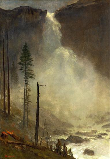 Albert Bierstadt1830-1902 - Bierstadt_Albert_Nevada_Falls.jpg