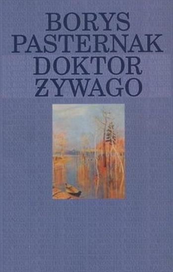 Borys Pasternak - Doktor Żywago - okładka książki2.jpg